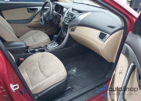 2013 Hyundai Elantra Gls z USA, uszkodzony, nr VIN KMHDH4AE4DU726045